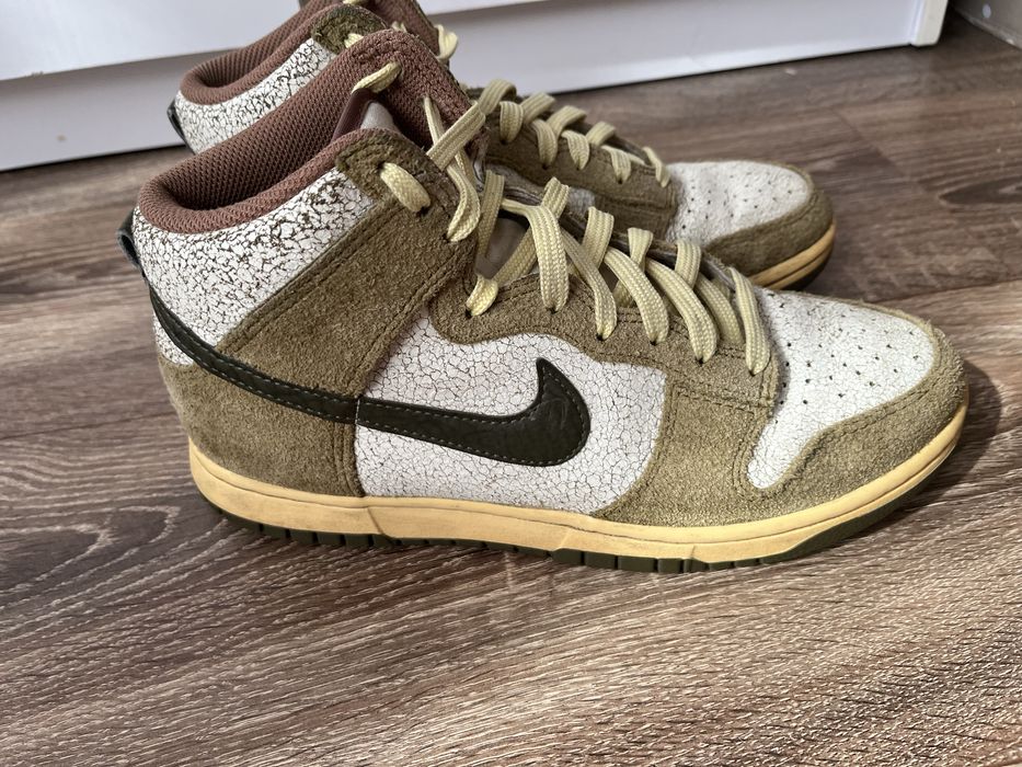 Високі кеди , кросівки Nike DUNK HI RETRO RE-RAW оригінал  2021
