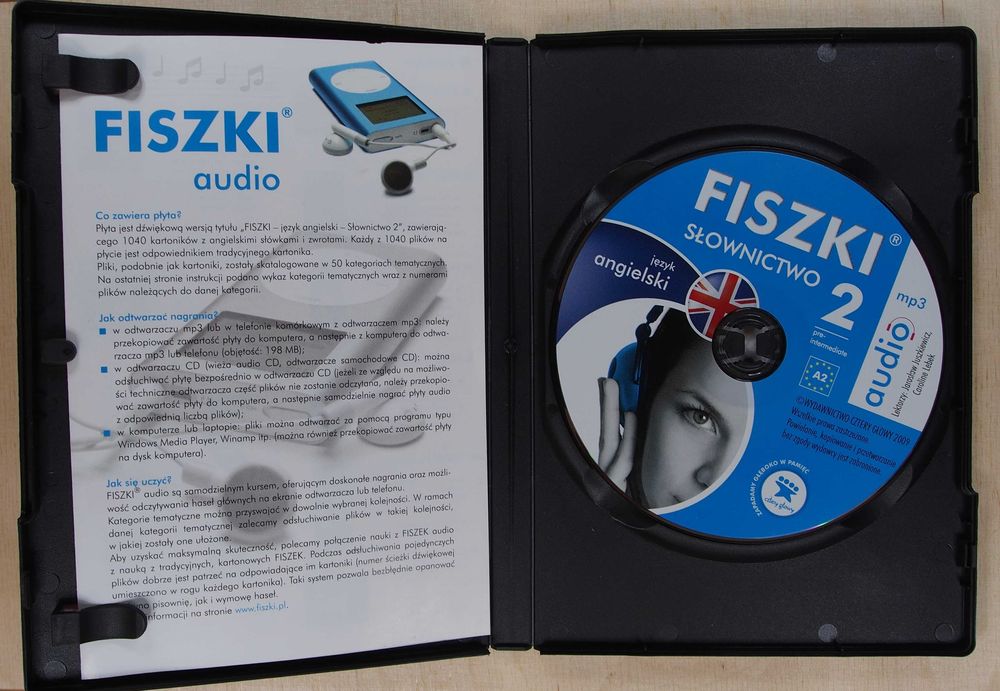 Fiszki audio język angielski na mp3