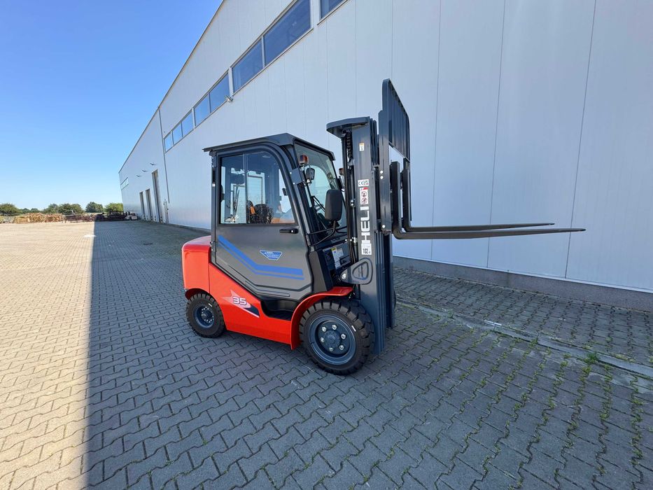 Wózek Widłowy Spalinowy Heli 3,5t Maszt 4,7 Diesel CPCD35-KU20H