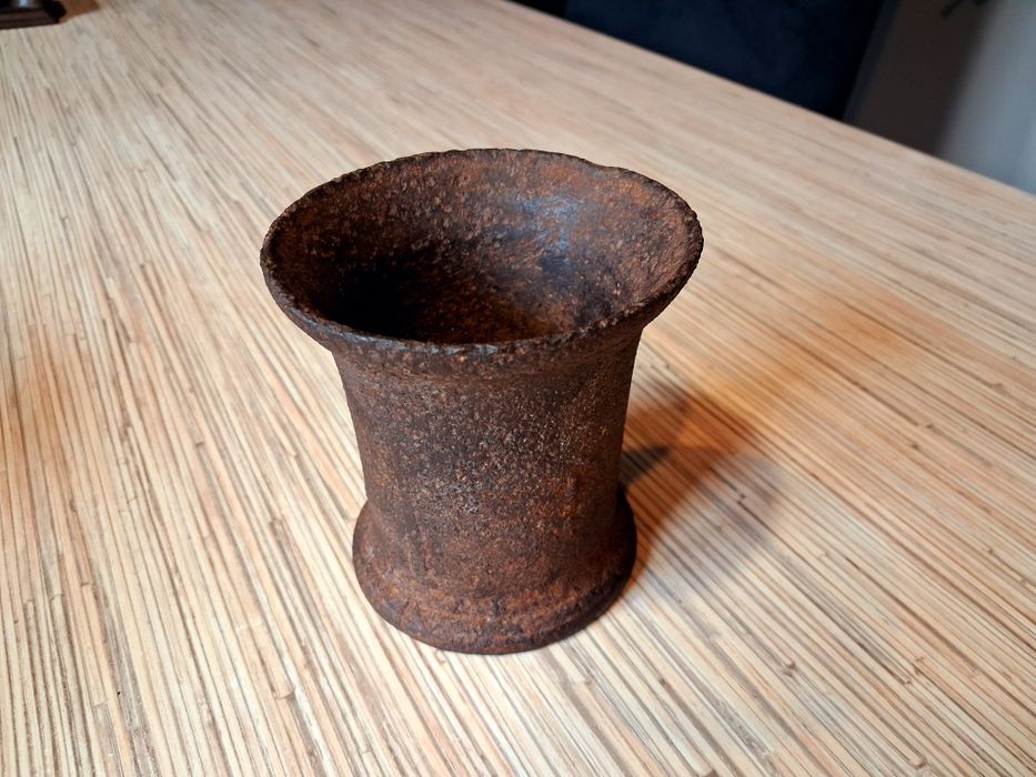 Galicja XIX wiek ok 200-letni ciężki moździerz ANTYK oryginał Unikat !