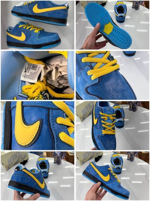 Кросівки Nike SB Dunk Low Blue x Pink x Green