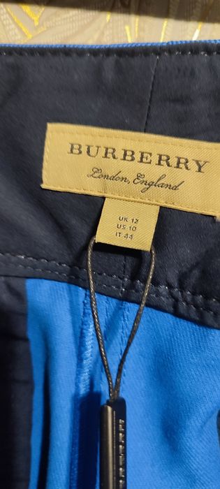 Burberry штани червоні сині. Оригінал. Розмір 12, М, 46 Високий зріст.