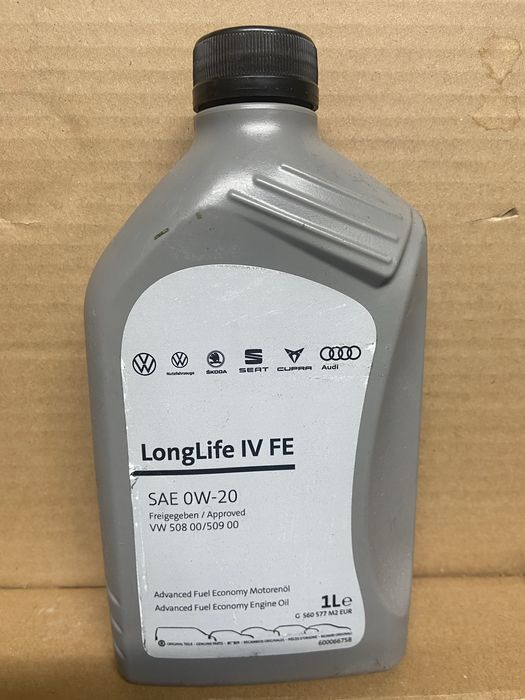 Olej VW Long Life IV FE SAE 0w-20 1L