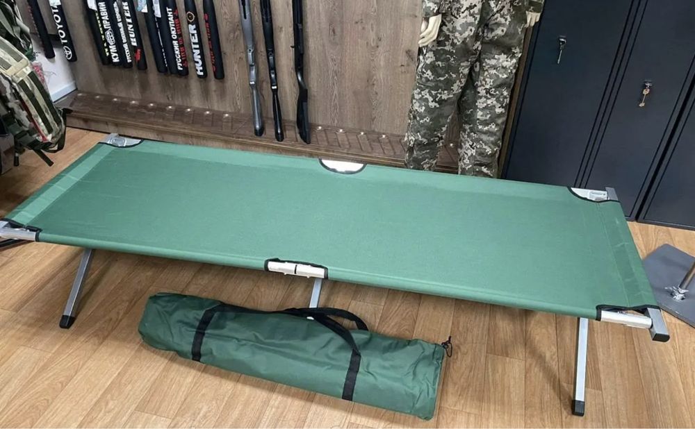 БЕЗ ПЕРЕДОПЛАТ Нато розкладачка ліжко туристичне Раскладушка - кровать