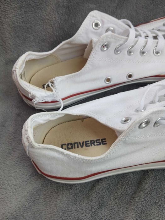 Converse All Star trampki białe r. 45