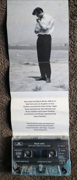 Cassetes musica U2 e Lloyd Cole top