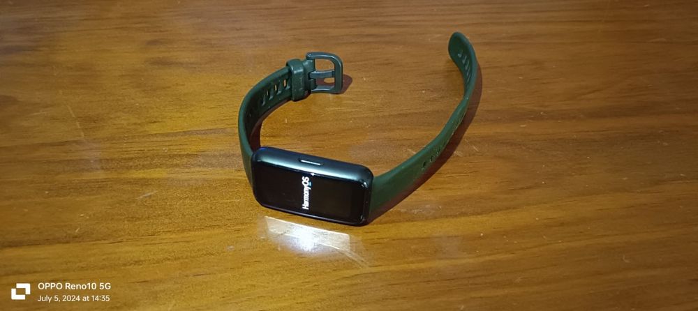 Huawei band 7 verde tropa, usada