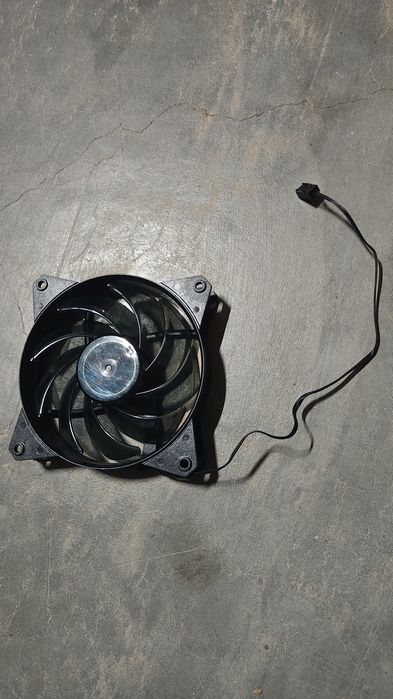 Ventoinha Cooler Master 120mm Silenciosa Exaustão Sem LED