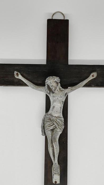 Crucifixo Cristo em pedra