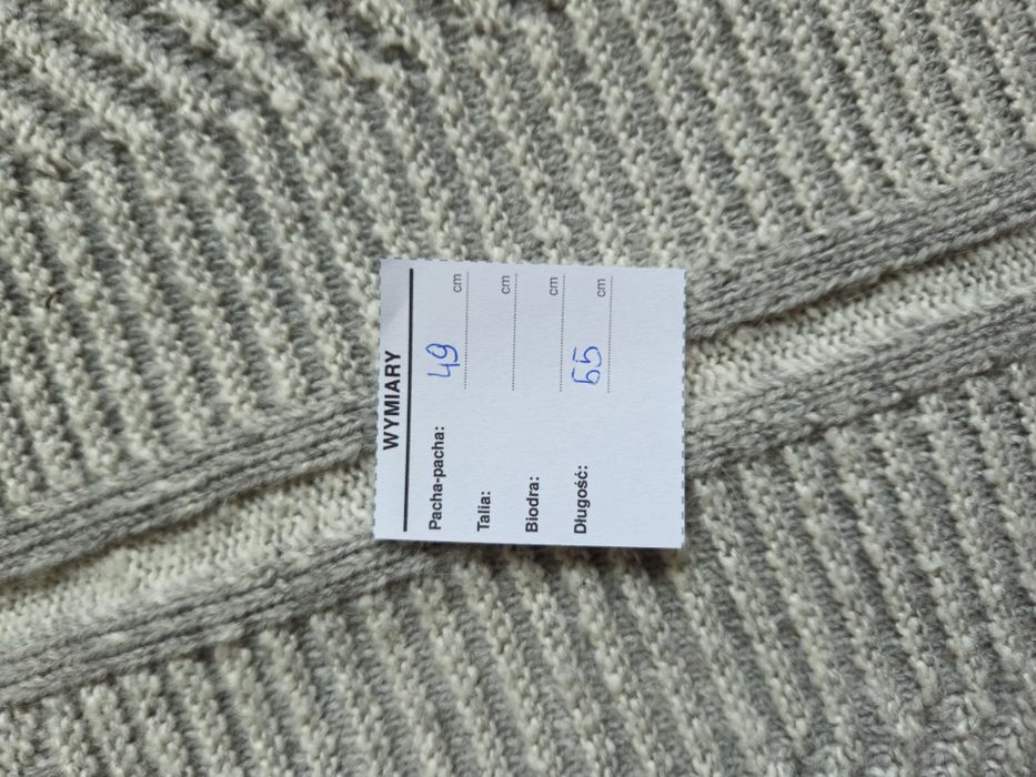 Kardigan narzutka z dodatkiem wełny i moheru Marks & Spencer XL / 42
