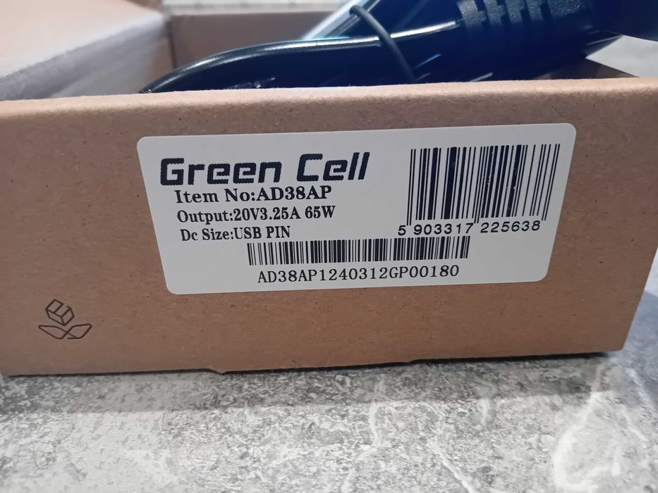 Zasilacz Ładowarka Green Cell PRO 20V 3.25A 65W