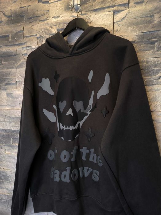 Bluza z Kapturem Broken Planet Hoodie Ciemnobrązowa Logo out shadows