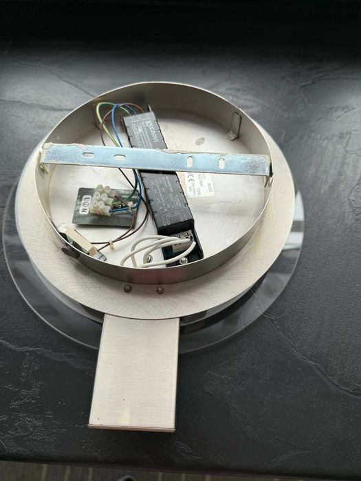 Lampa na ścianę okrągły 30 cm