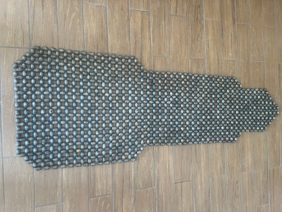 Масажер деревʼяний 127х46х36 см на крісло автомобіля