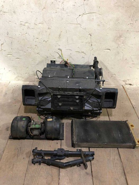 Пічка в зборі MAN L2000 | моторчик, радіатор, кран, корпус, перемикач