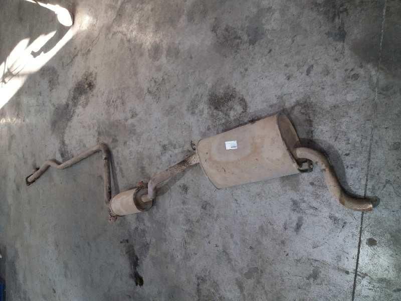 Tubo De Escape Traseiro Ford Fiesta Courier