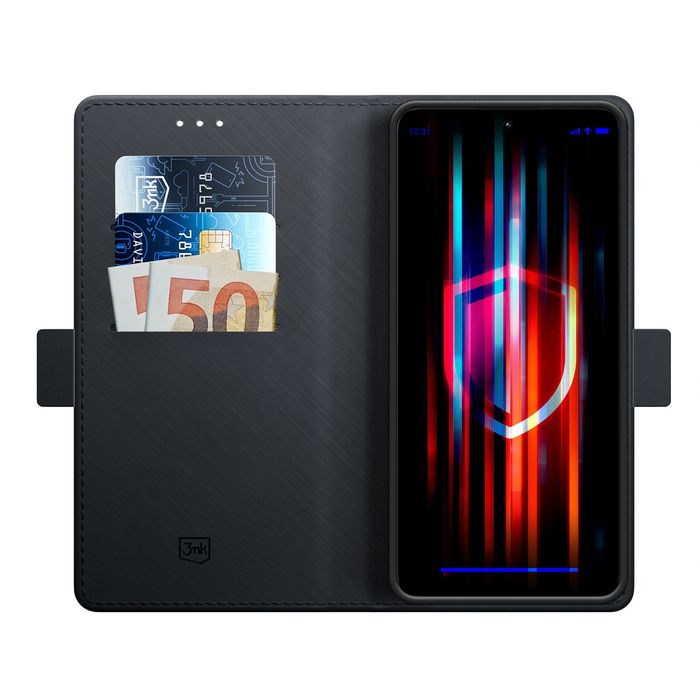 Etui 3mk Wallet Case z klapką na Xiaomi Redmi Note 13 Pro 5G - czarne
