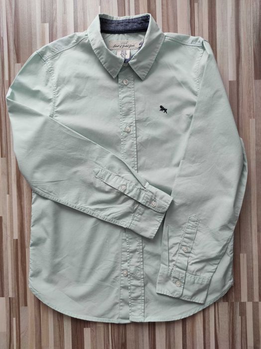 Koszule chłopięce H&M rozmiar 140, cena za dwie + top