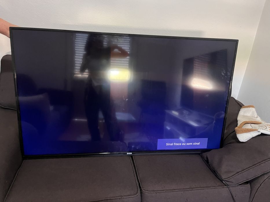 Tv smart SABA 55” com aparelho google
