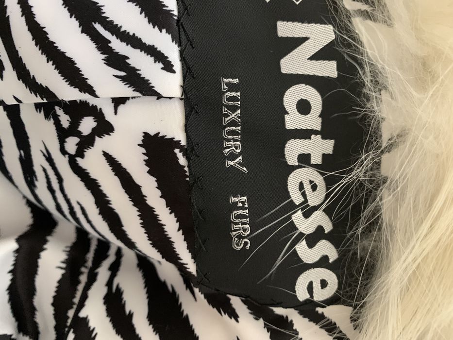 Шуба жилет з арктичної лисиці