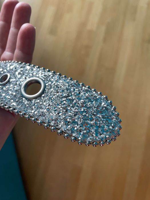 Пасок (ремінь) срібний для дорослого