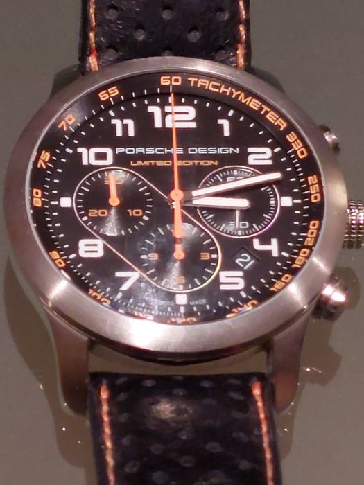 Relogio PORSCHE DESIGN, modelo Dashboard, série limitada