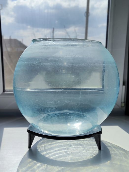 САМОВЫВОЗ аквариум круглый 22 л