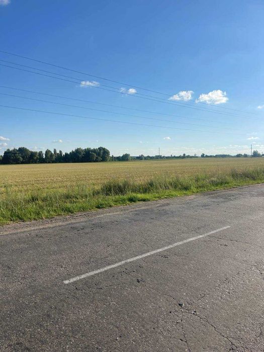 Фасад земля 6.6га строительство домов или теплицы Колонщина-Маковище