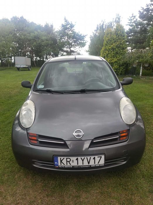 Nissan Micra po kolizji odpala sprawny silnik uszkodzony tył po kolizji