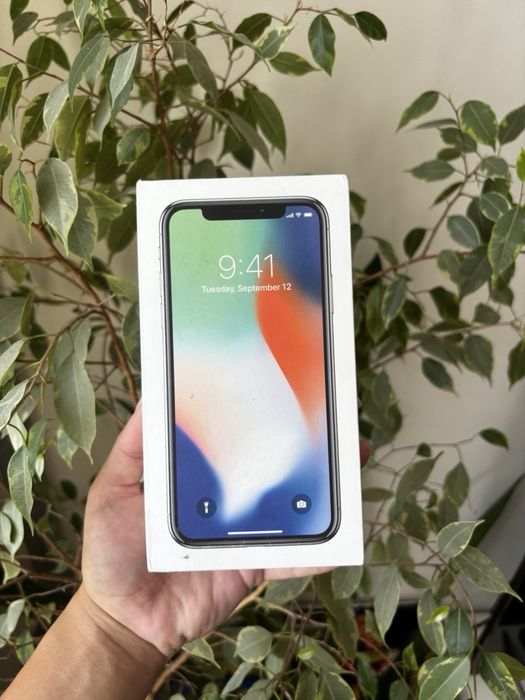 iPhone X, 64 гб, Silver