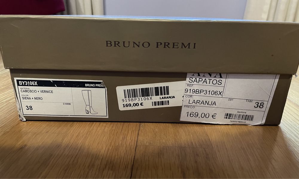 NOVAS Botas Bruno Premi + PORTES