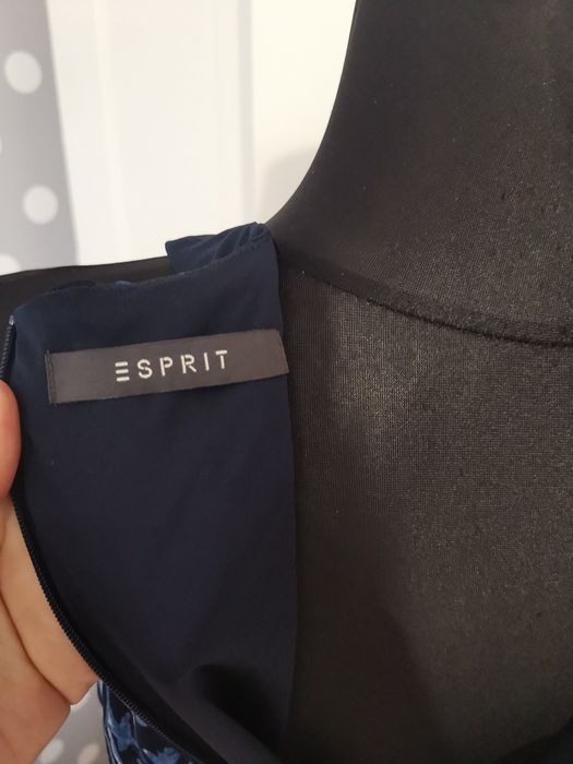 Sukienka letnia kwiaty S przewiewna Esprit