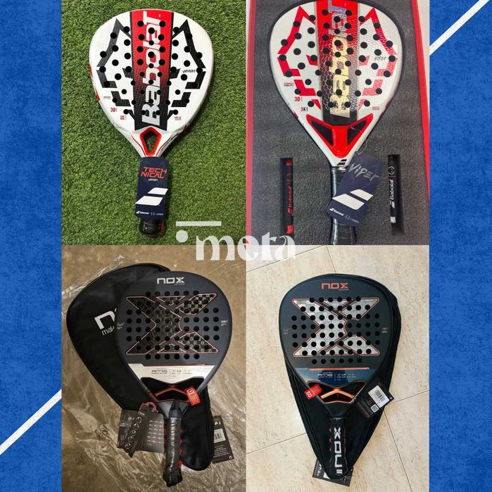 Raquetes de Padel - BullPadel, Wilson, Head, Adidas, Nox, Babolat