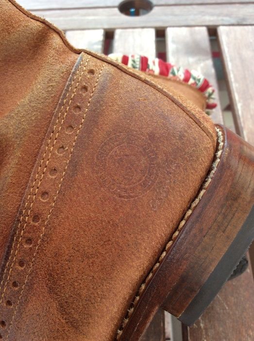 Botas da marca Portuguesa Green Boots - fabrico manual
