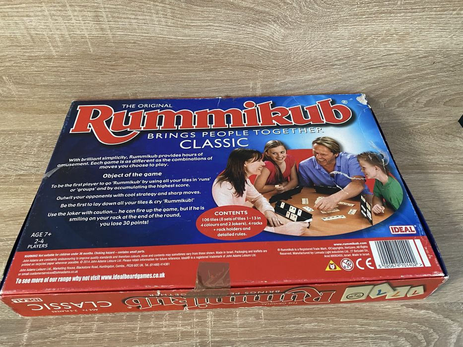 Gra oryginal rummikub