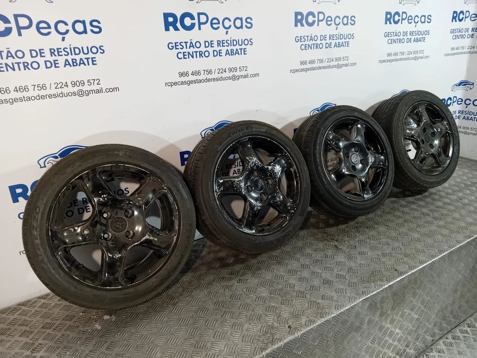 Conjunto Jantes 15 Marca Wheels 6,5Jx15H2 5x112 Original