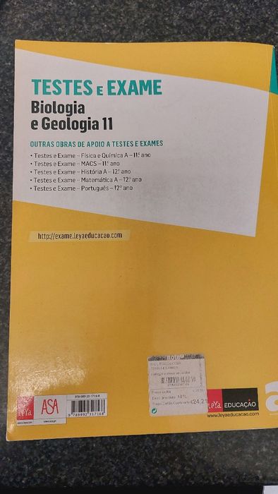 Testes e Exames Biologia e Geologia