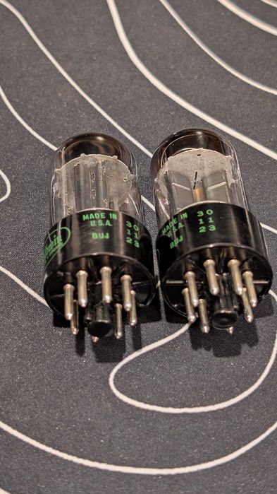 dobrana para 2x nos lampy elektronowe Baldwin / Sylvania 6SN7GTB