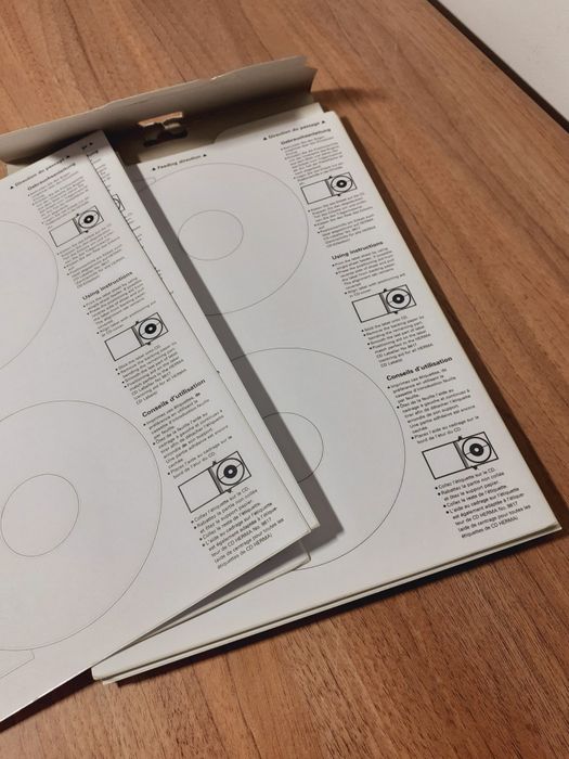 Etykiety Naklejki na płyty CD zestaw
