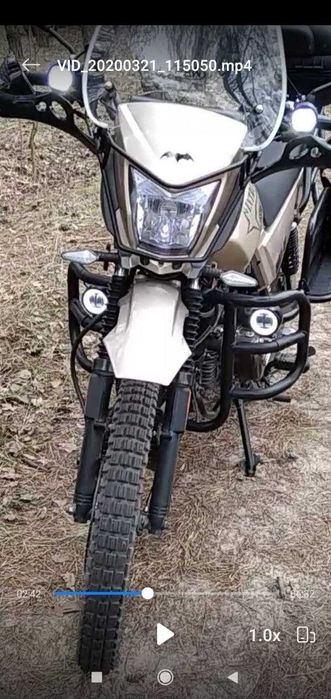 Продам мотоцикл SHINERAY  INTRUDER  200