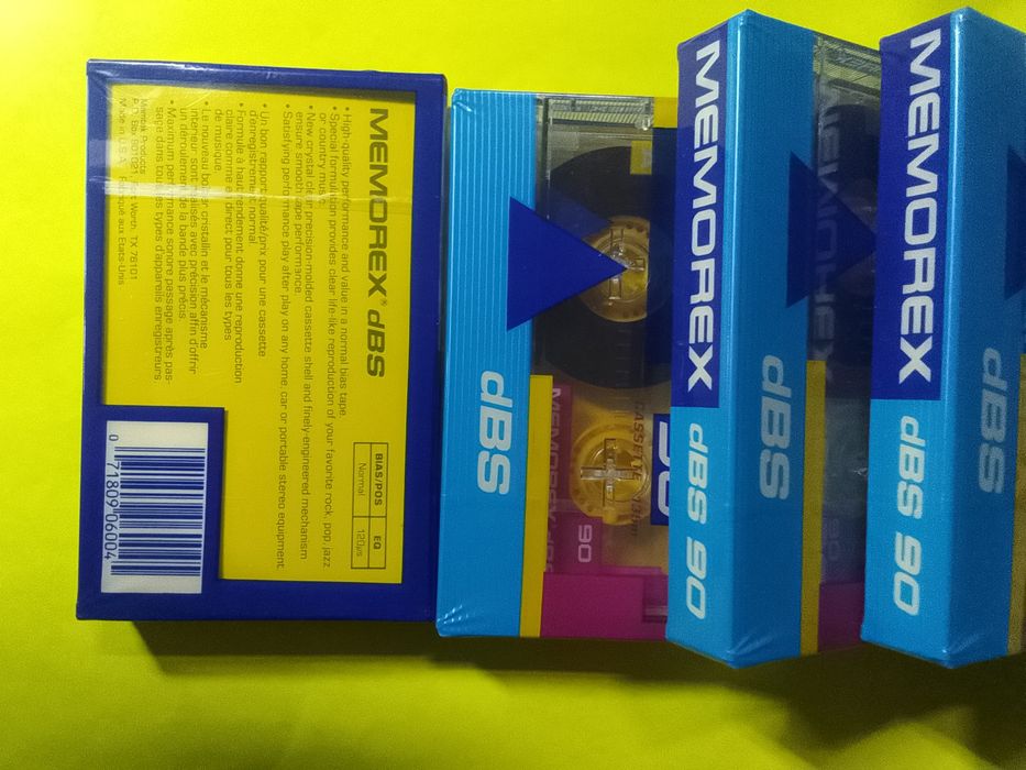 Продам аудиокассеты Memorex. Новые из блока