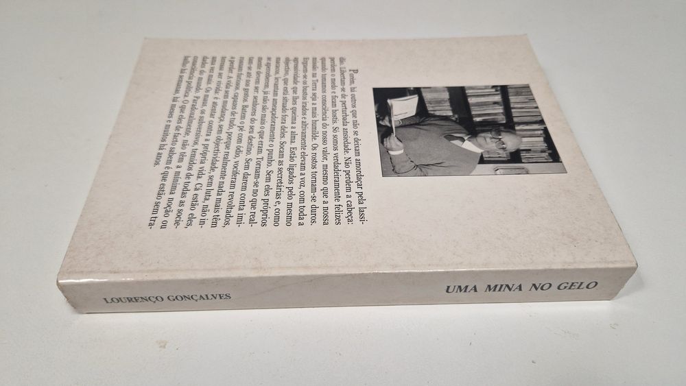 Livro Uma Mina no Gelo, Lourenço Gonçalves