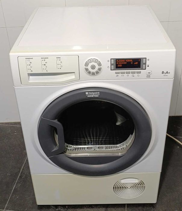 Máquina de Secar Roupa Hotpoint 8kg A+ Bomba de Calor – 100% Funcional / Entrega Incluída