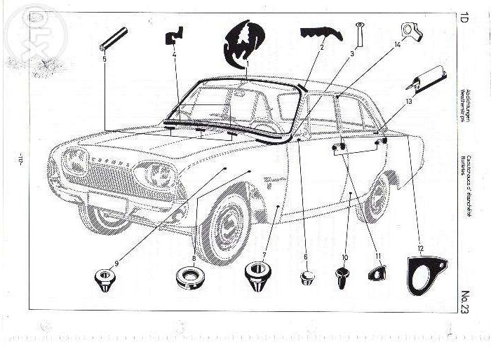 Manual Técnico Ford Taunus 17m 1960-64 - P3 (Sabonete) - Vol 1 ou 2