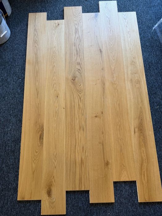 Deska dębowa 11x190x1800-2000 Rustic Olej UV