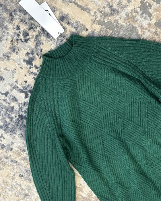 Сукня вязана бежевий , смарагд , рудий