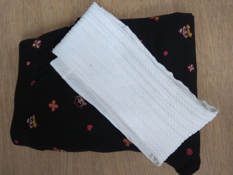 Spodenki i rajstopy dla dziewczynki.