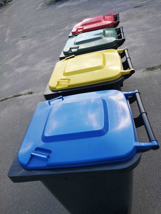 Мусорный бак,контейнер WEBER,бак сміттєвий,бак для сміття,бак 240л