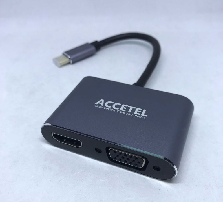 Type-C (USB-C) to HDMI and VGA Adapter64584648253443122