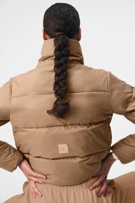 Жіноча куртка пуховик Alo Yoga Gold Rush Puffer ОРИГІНАЛ